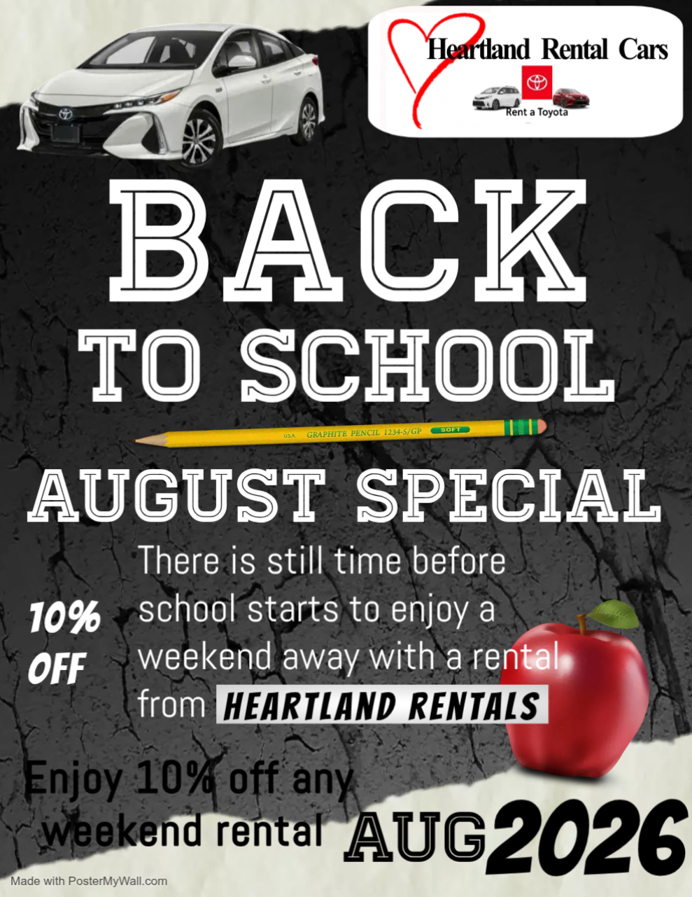 Back to School - August Special